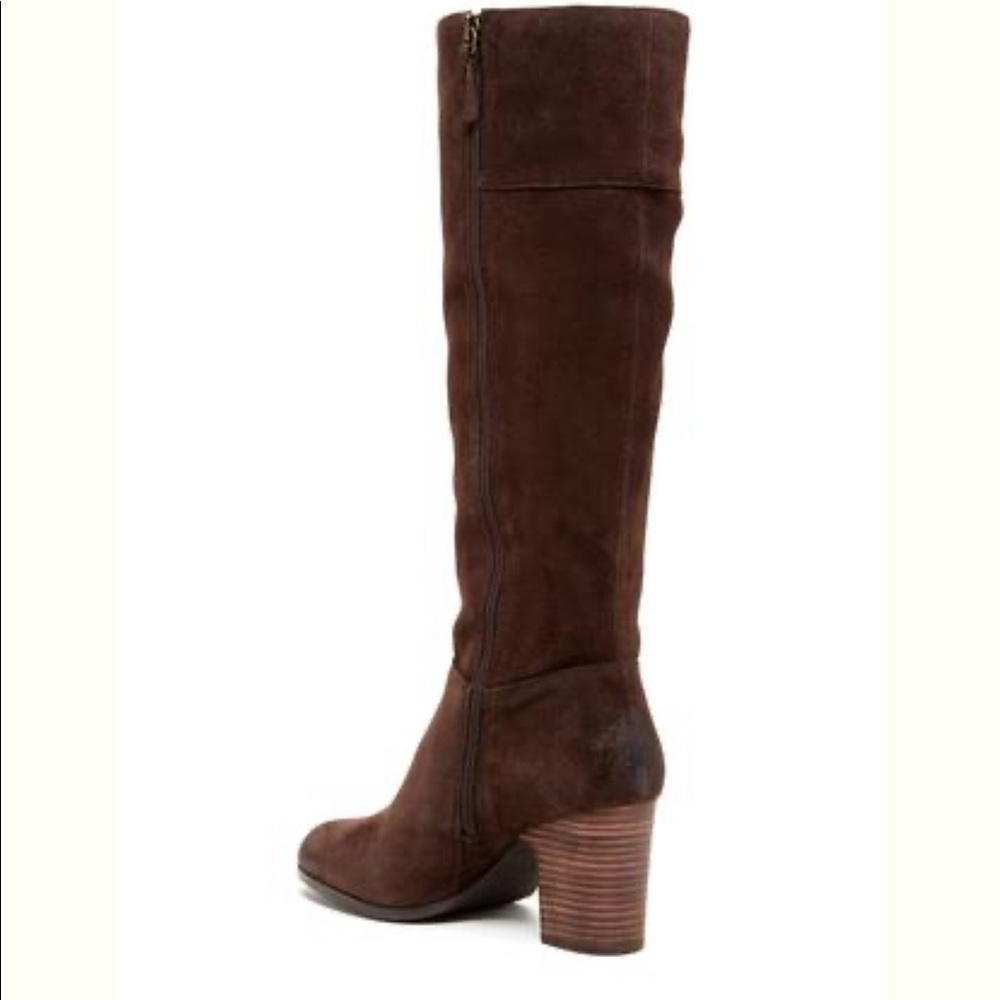 Tesori Brown Suede Boots - Picture 3 of 8